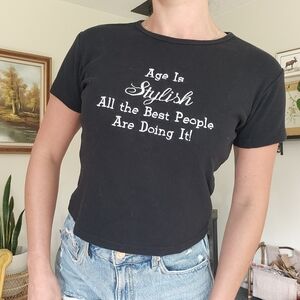 Y2K cotton Tshirt